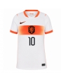 Ženske Nogometnih dresov Nizozemska Memphis Depay #10 Gostujoči SP 2026 Kratki rokavi Ženske Nogometnih dresov Nizozemska Memphis Depay #10 Gostujoči SP 2026 Kratki rokavi